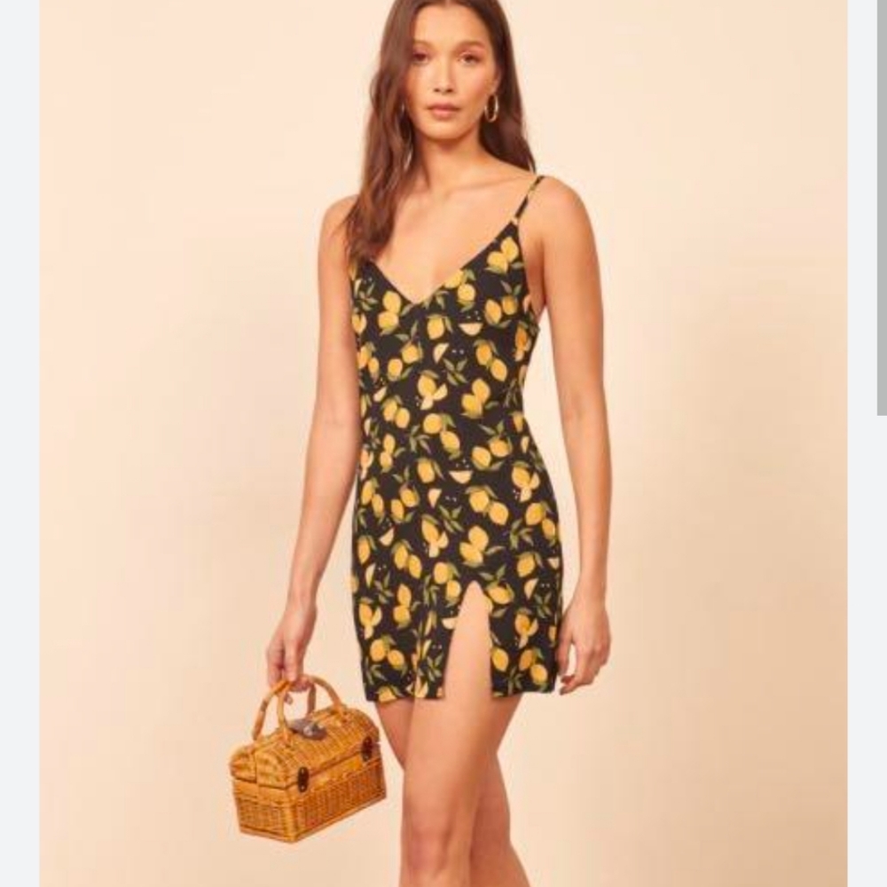 🍋 Reformation Marlowe Dress | Lemon Drop | US S
